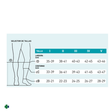 Cargar imagen en el visor de la galería, CALCETÍN TERAPÉUTICO NOVUM INTELLIGENT T2 NEGRO