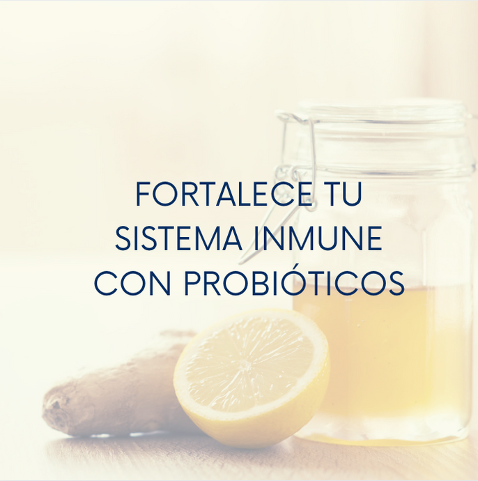Fortalece tu sistema inmune con probióticos