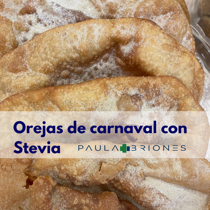 Orejas de carnaval mucho más sanas con nuestra stevia gallega