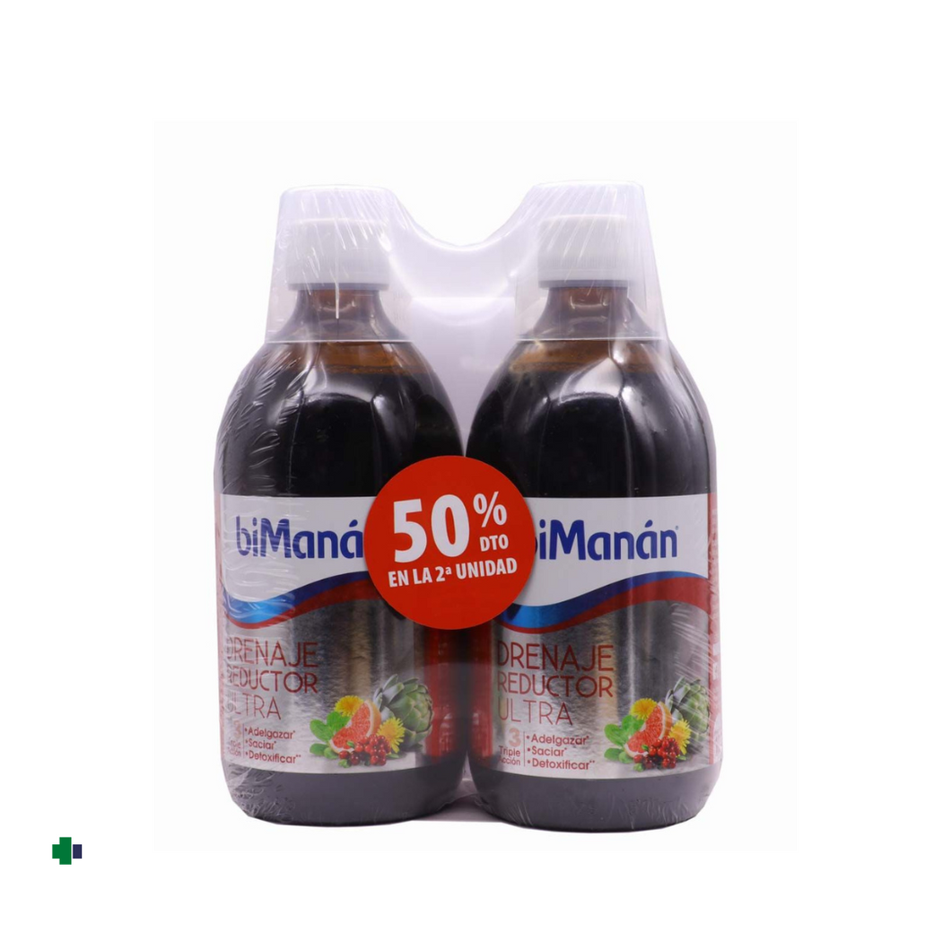 BIMANAN DRENAJE REDUCTOR ULTRA PROMOCION DUPLO 500ML