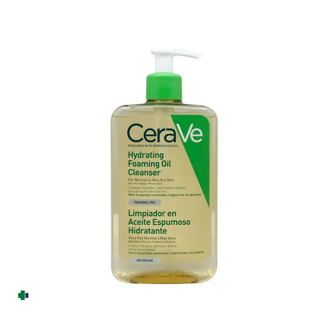 CERAVE ACEITE LIMPIADOR ESPUMOSO 473 ML