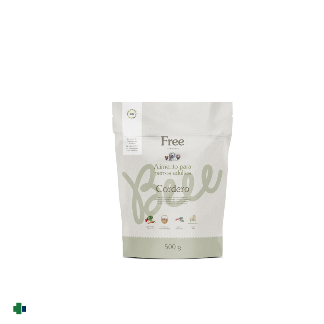 DINGONATURA  FREE ADULTO CORDERO 3KG