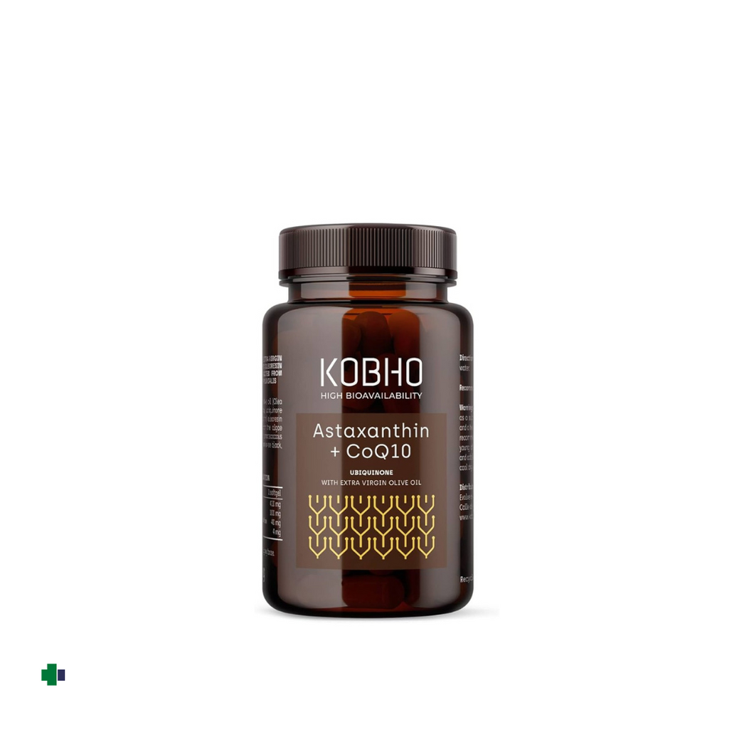 KOBHO ASTAXANTIN + COQ10 60 CAPSULAS