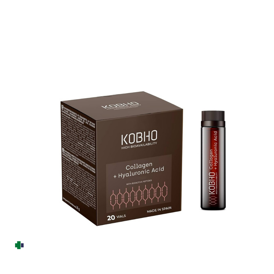 KOBHO COLAGENO + ACIDO HIALURONICO 20 VIALES