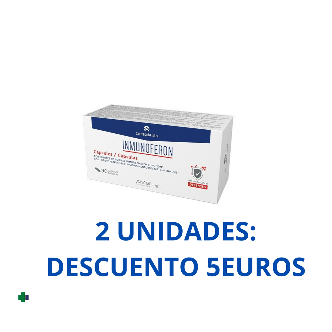 INMUNOFERON PROMOCION : 2 UNIDADES DESCUENTO 5 EUROS