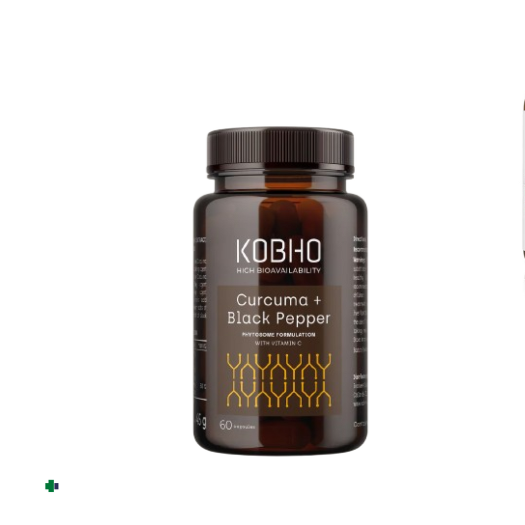 KOBHO CURCUMA + PIMIENTA NEGRA  CAPSULAS