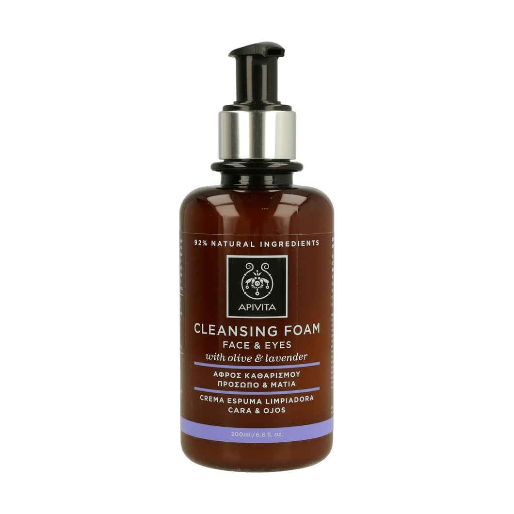 APIVITA CREMA ESPUMA LIMPIADORA CARA&OJOS 200ML