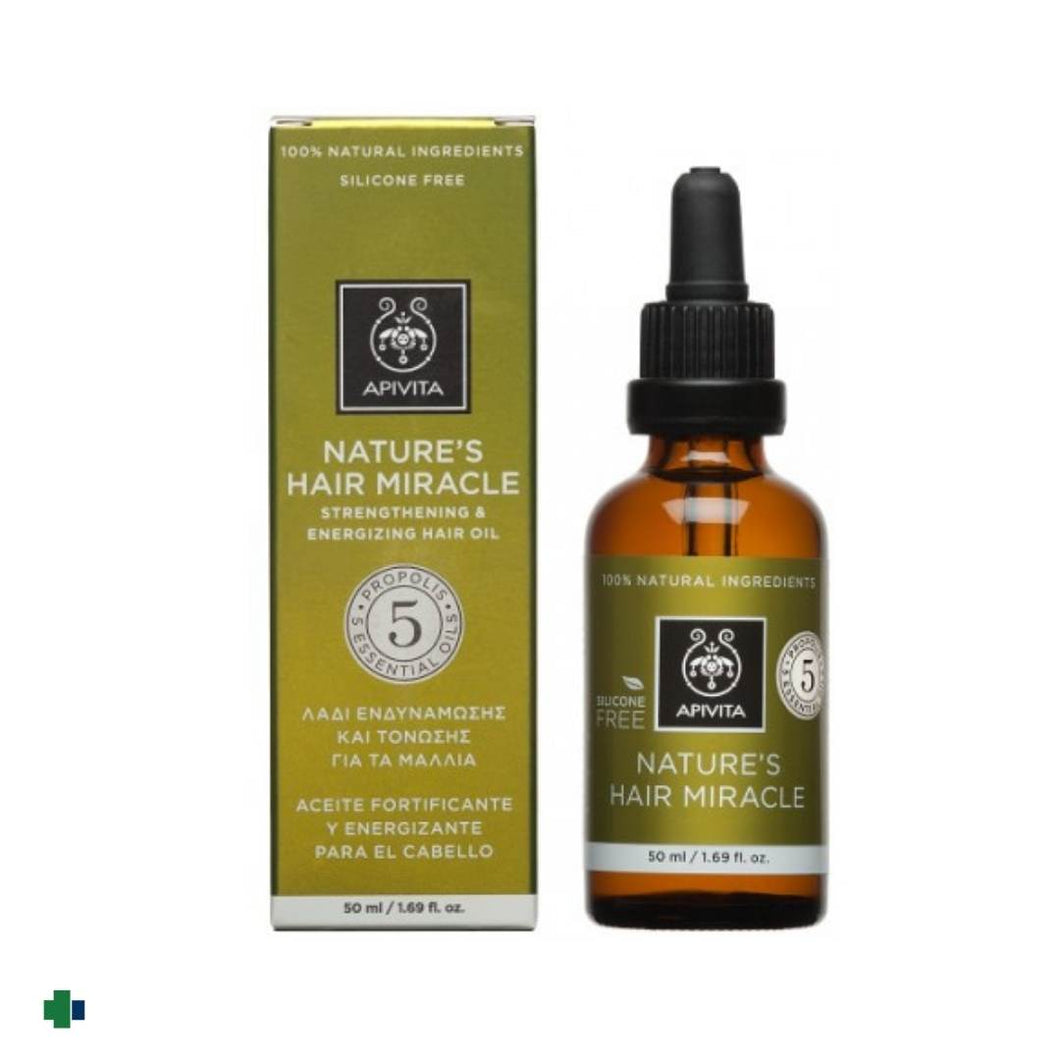 APIVITA ACEITE FORTIFICANTE Y ENERGIZANTE PARA CABELLO