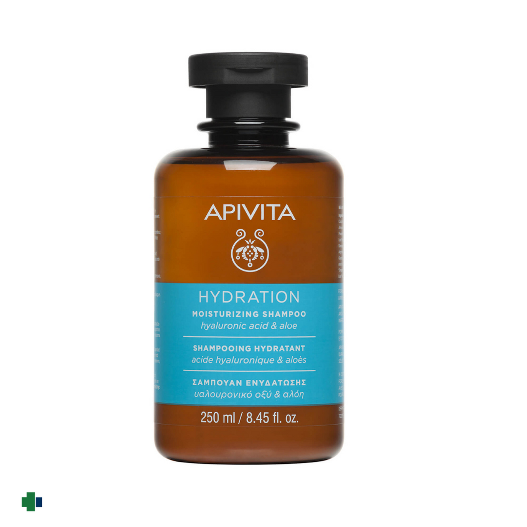 APIVITA CHAMPÚ HIDRATANTE ÁCIDO HIALURÓNICO Y ALOE