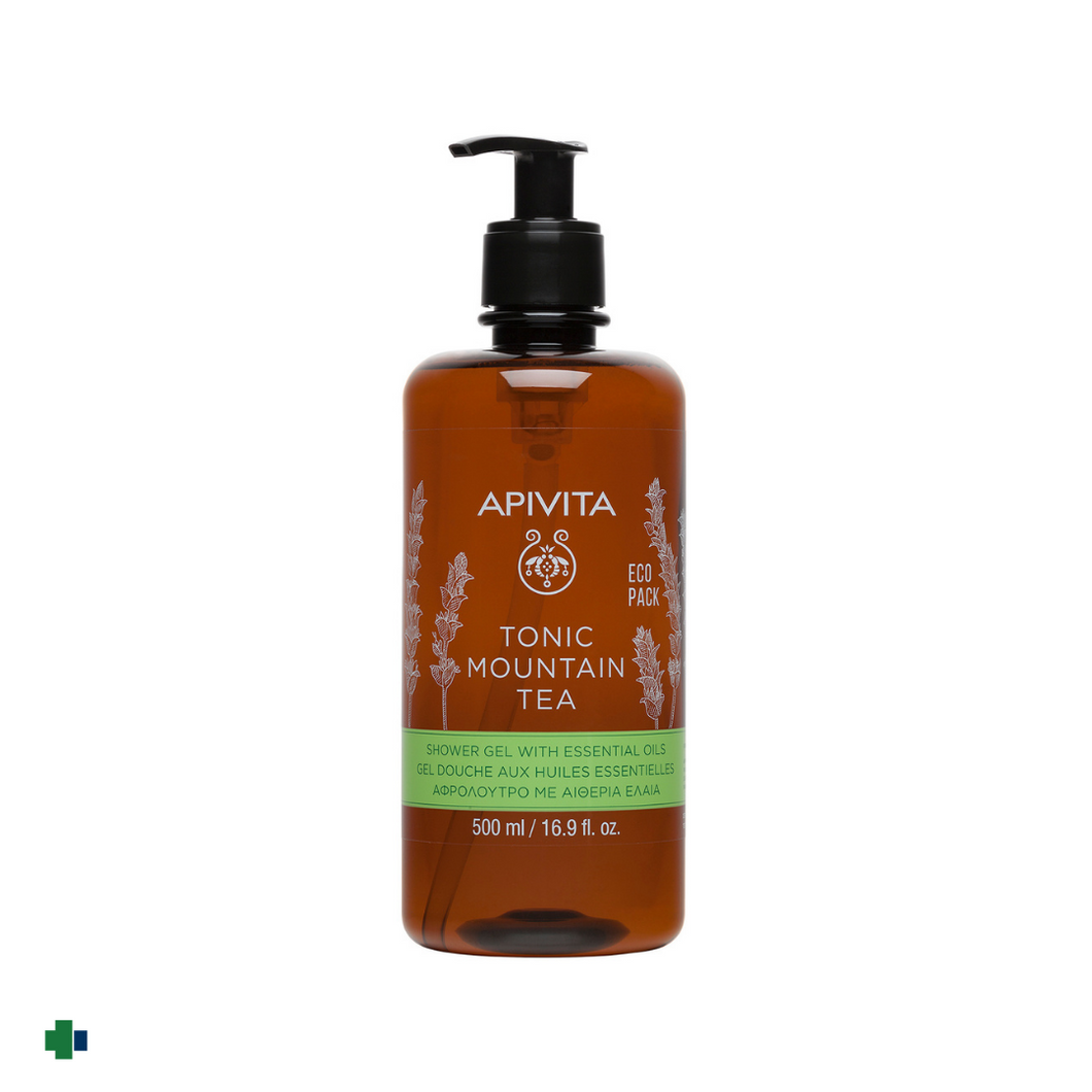 APIVITA GEL TEA MOUNTAIN ECOPACK 500 ML