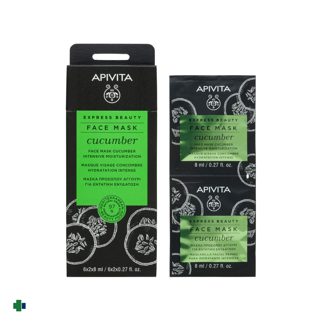 APIVITA MASCARILLA EXPRESS HIDRATANTE CON PEPINO