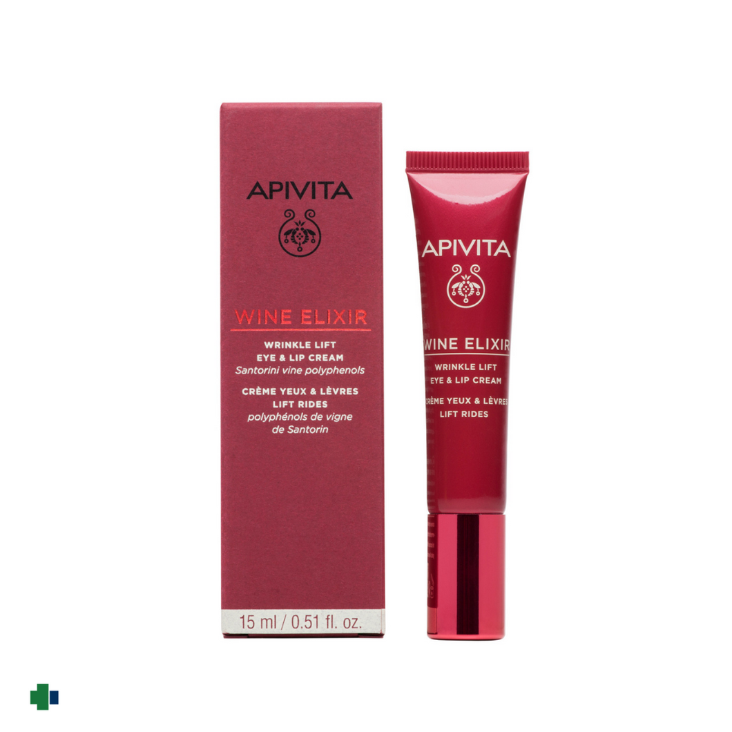 APIVITA  WINE ELIXIR CONTORNO OJOS&LABIOS ANTIARRUGAS CON EFECTO LIFTING 15 ML