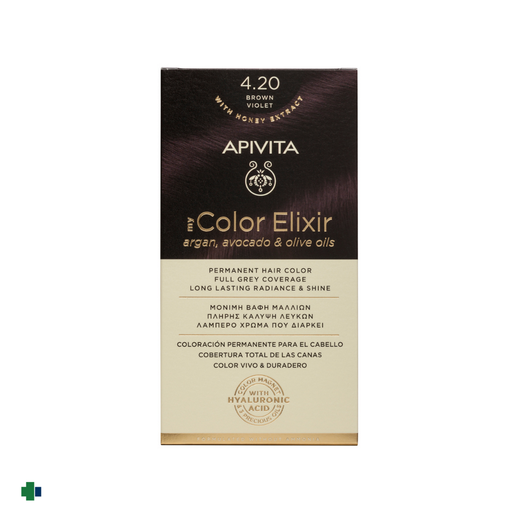 APIVITA TINTE  4.20 CASTAÑO VIOLETA