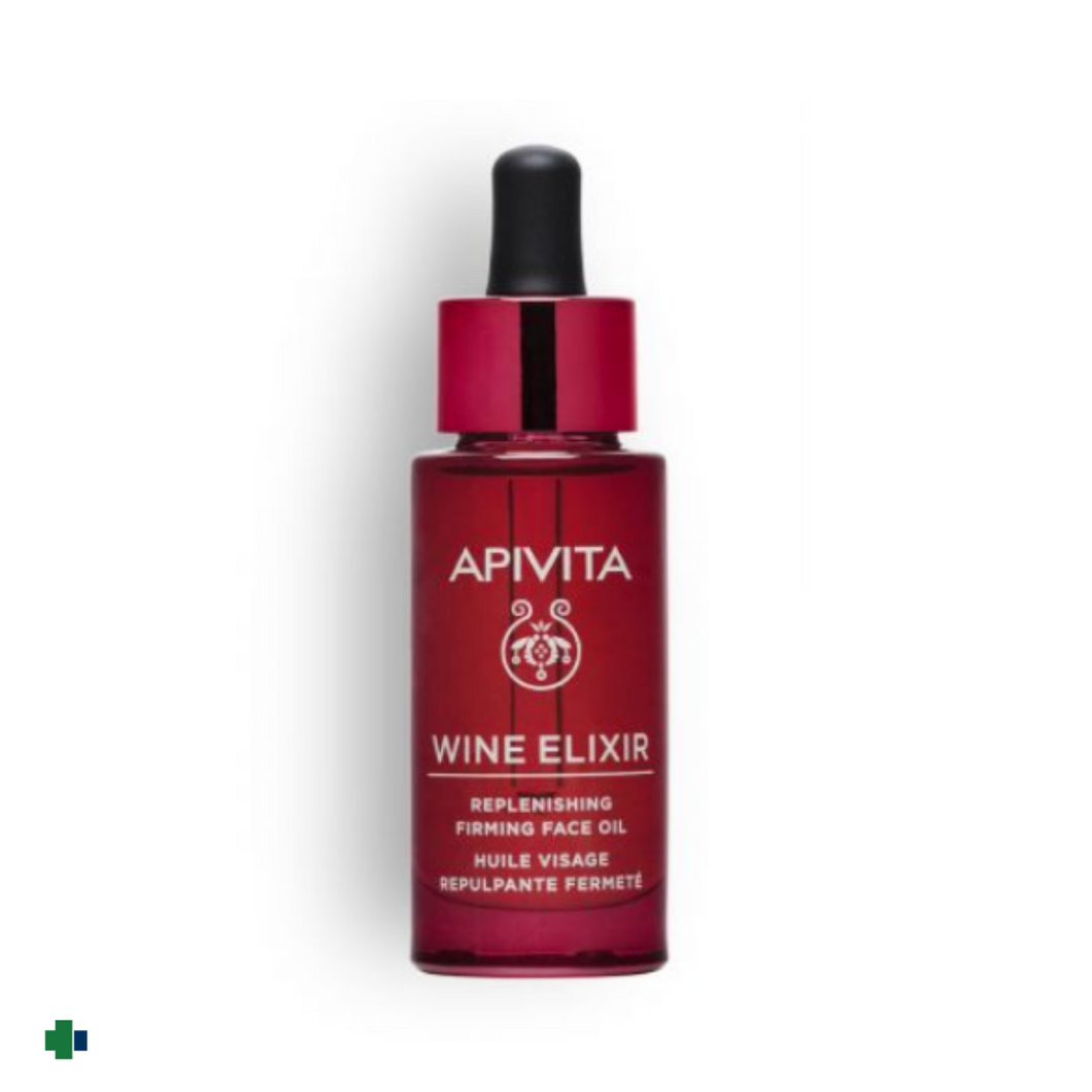 APIVITA NEW WINE ELIXIR ACEITE FACIAL REAFIRMANTE&REPARADOR CON POLIFENOLES SEMILLAS UVA