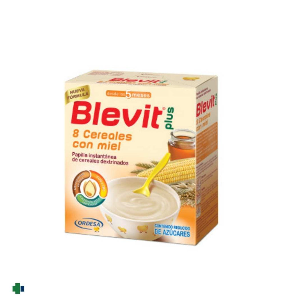 BLEVIT PLUS 8 CEREALES CON MIEL 1 ENVASE 600 GR.