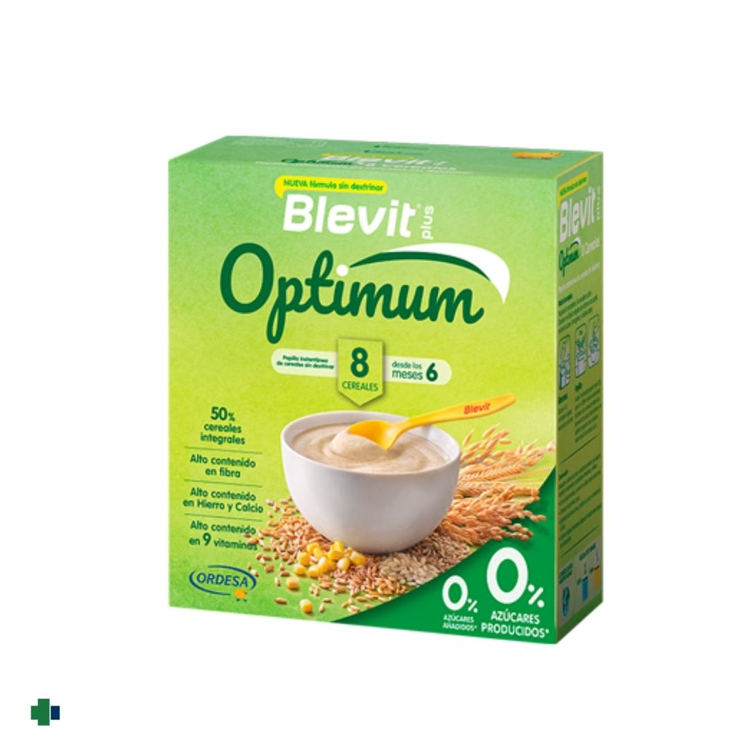 BLEVIT PLUS OPTIMUM 8 CEREALES ENVASE 600 GR.