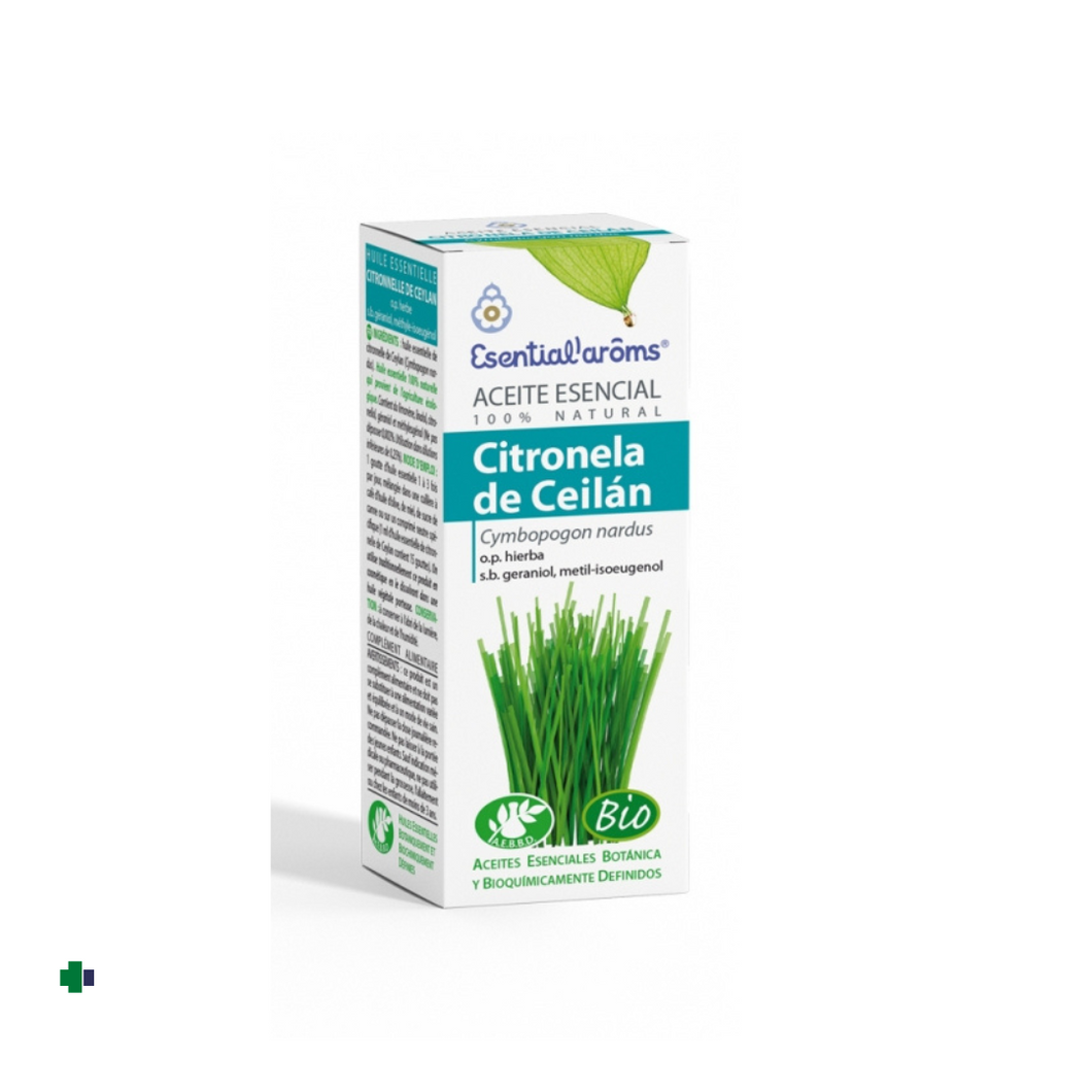 ACEITE ESENCIAL CITRONELA DE CEILAN ESENTIAL´ARONS 10 ML