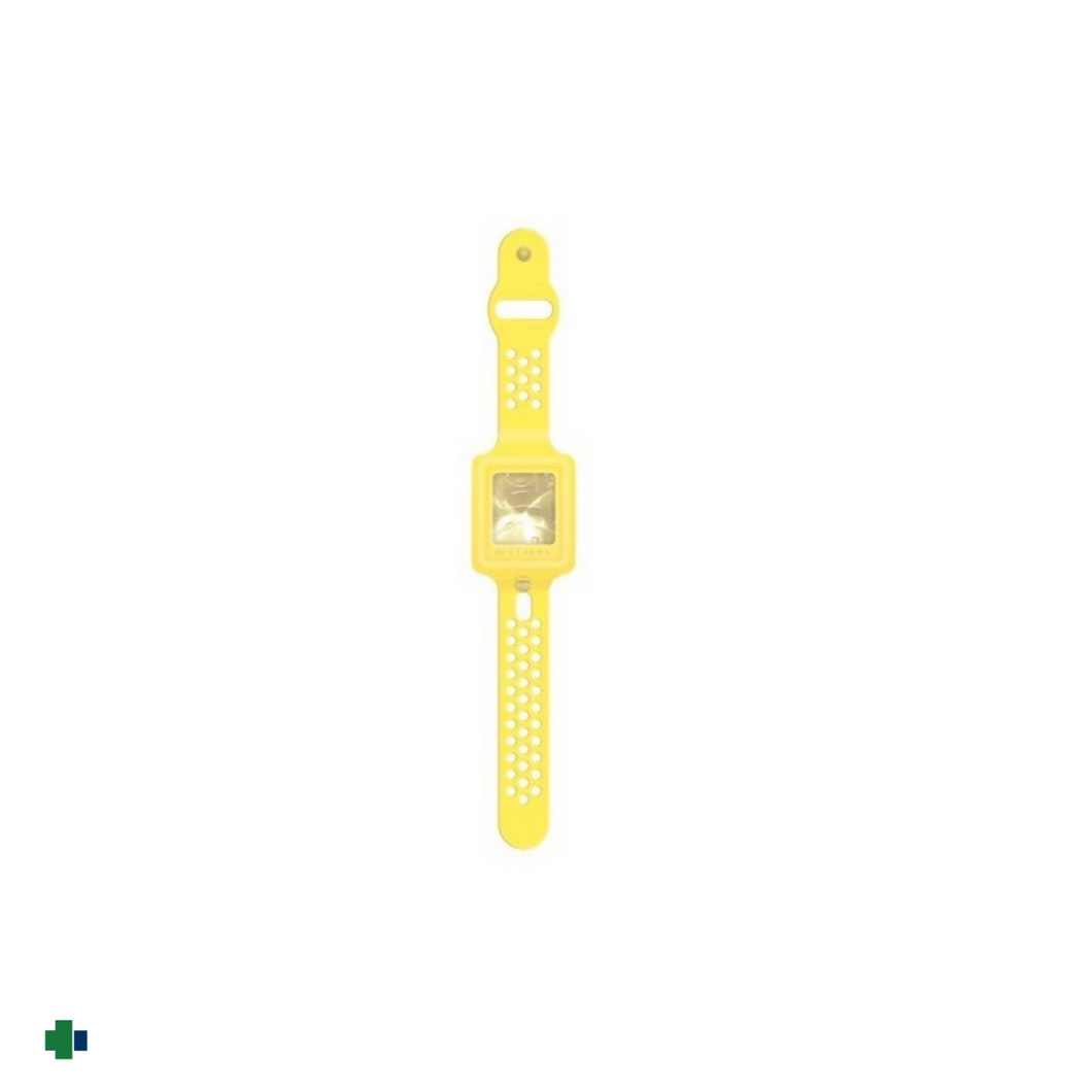 CLEANDS PULSERA  CON GEL HIDROALCOHOLICO AMARILLA