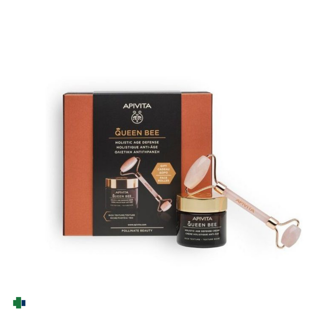APIVITA QUEEN BEE TEXTURA RICA  + ROLLER REGALO