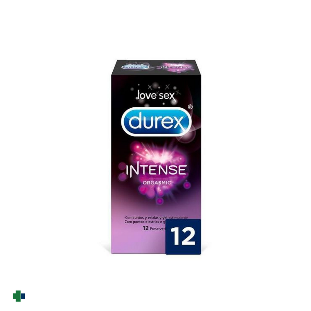 PRESERVATIVO DUREX INTENSE 12 UNIDADES