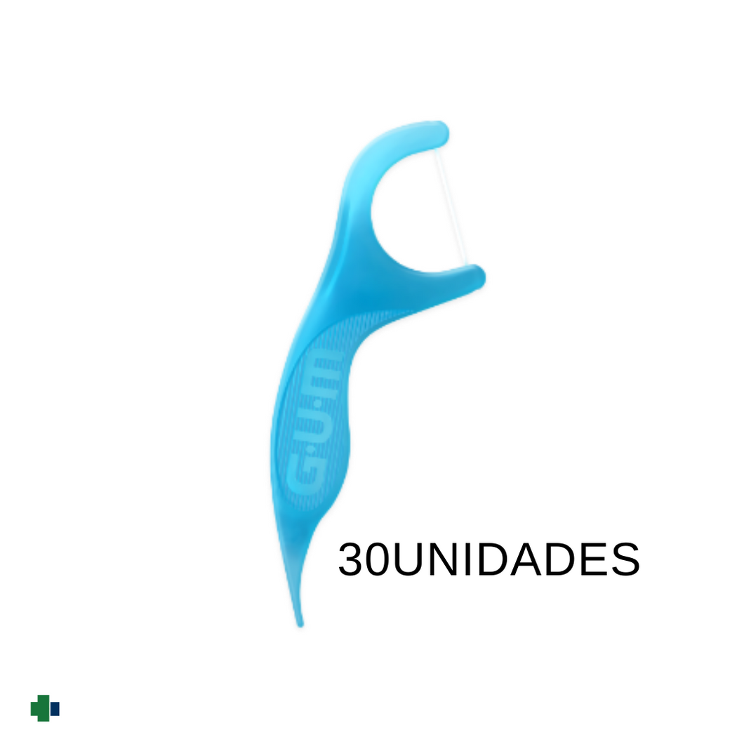 GUM EASY FLOSSERS VIT.E +FLUOR 30 UNIDADES