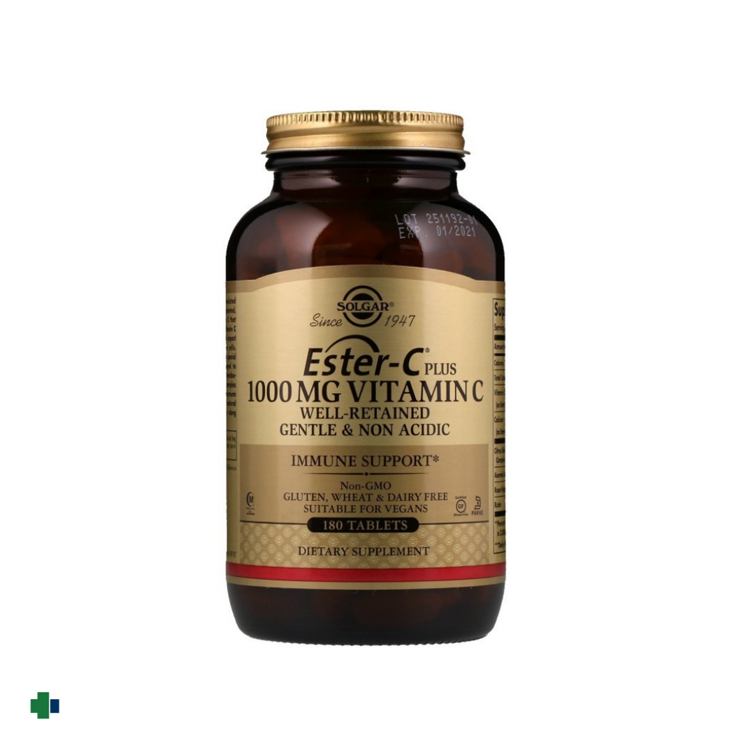 ESTER -C PLUS 1000 MG VITAMINA C 180 COMPRIMIDOS