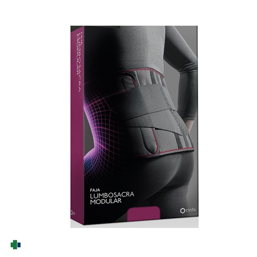 FAJA LUMBOSACRA MODULAR FARMALASTIC T UNICA