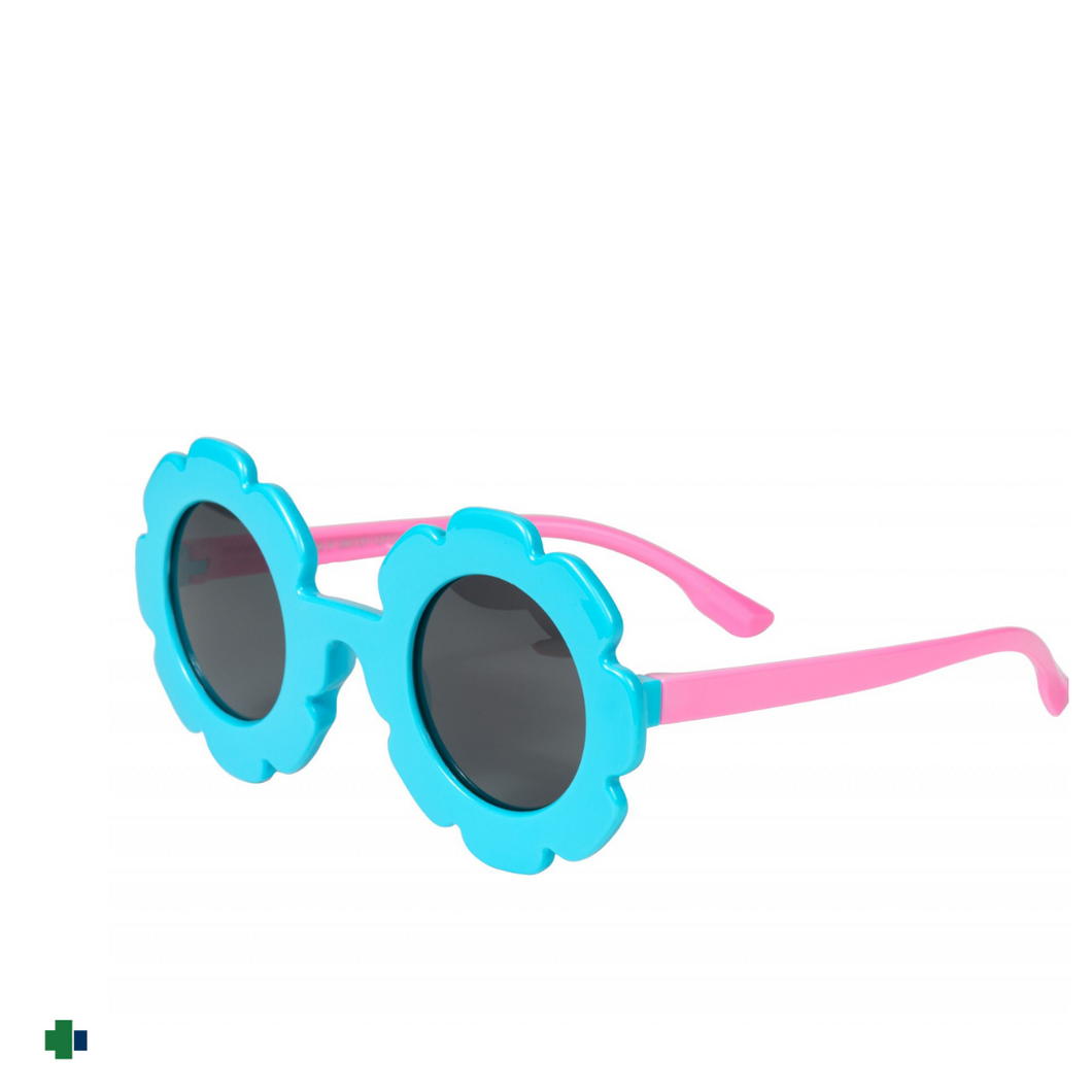 FARMAMODA GAFA DE SOL POOLARIZADA NIÑOS BLUE/PINK 3 AÑOS