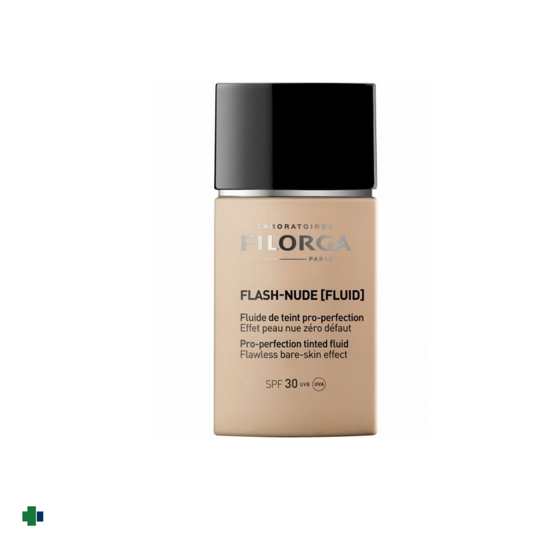 FILORGA FLASH-NUDE FLUIDO 01 NUDE BEIGE MEDIUM LIGHT SPF30+  30ML