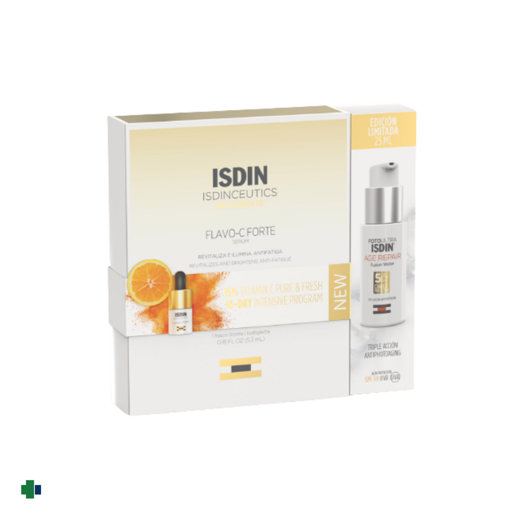 ISDINCEUTICS FLAVO C FORTE 5.3ML + REGALO SOLAR AGE REPAIR 50+ 25ML
