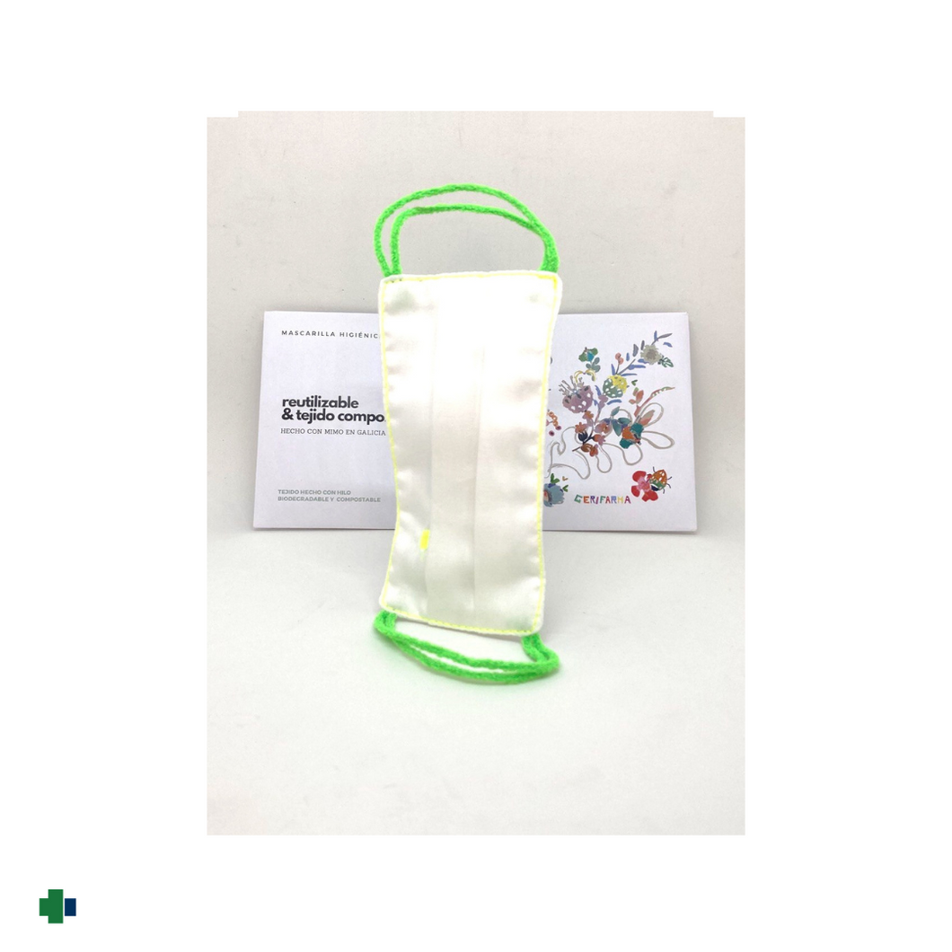 GERIFARMA MASCARILLA INFANTIL  HIGIENICA REUTILIZABLE TM (6-9 AÑOS)
