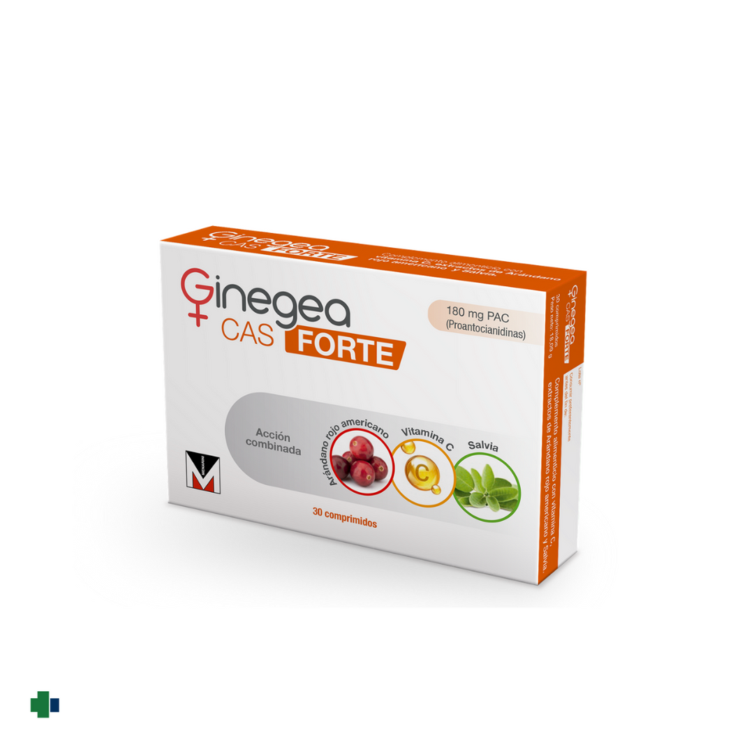 GINEGEA CAS FORTE 30 COMPRIMIDOS
