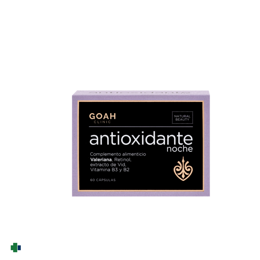 GOAH CLINIC ANTIOXIDANTE NOCHE 60 CAPSULAS