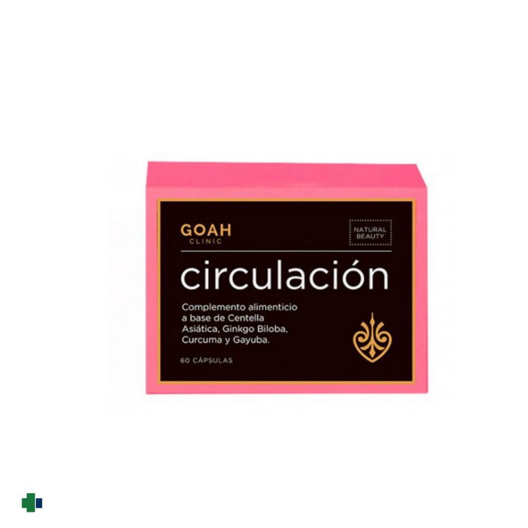 GOAH CLINIC CIRCULACION 60 CAPSULAS