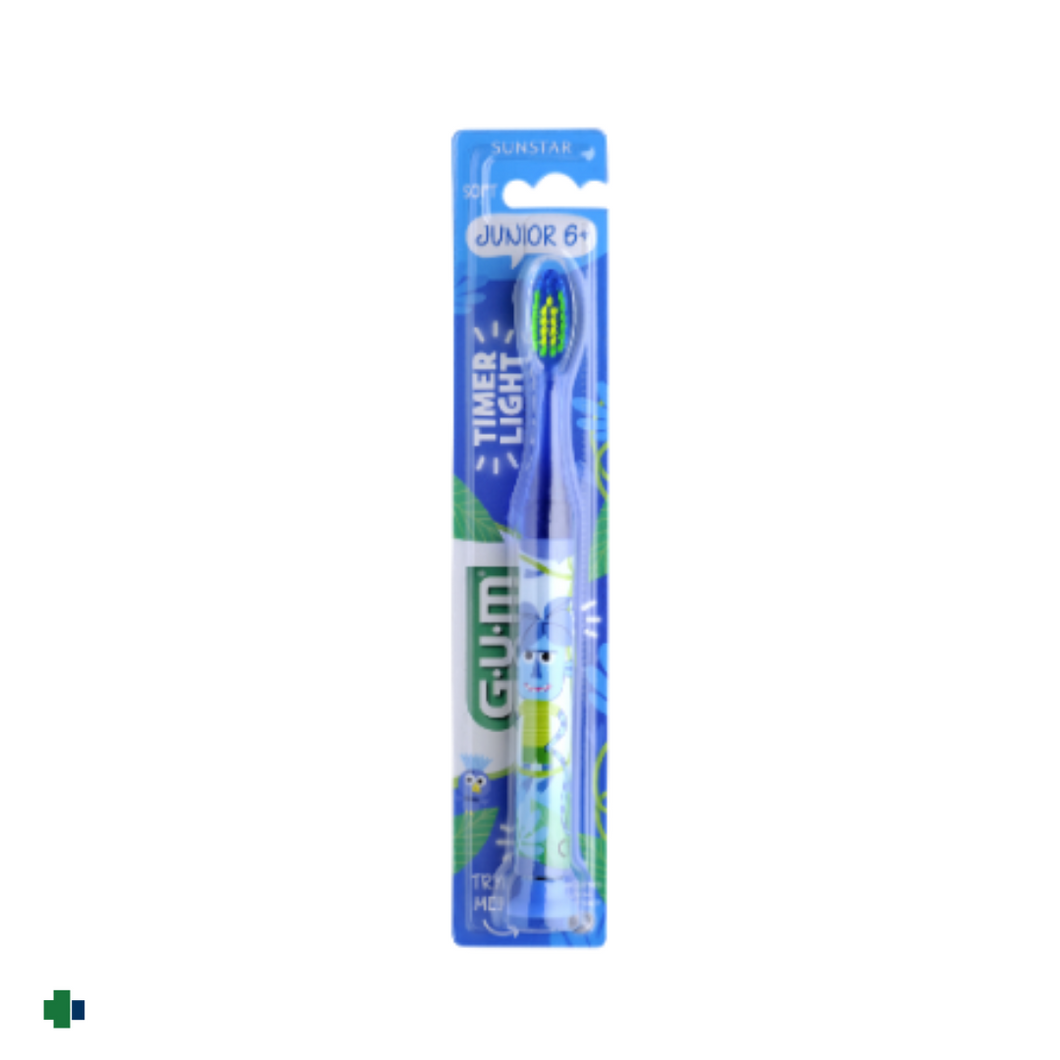 GUM CEPILLO DENTAL JUNIOR +6  CON LUZ