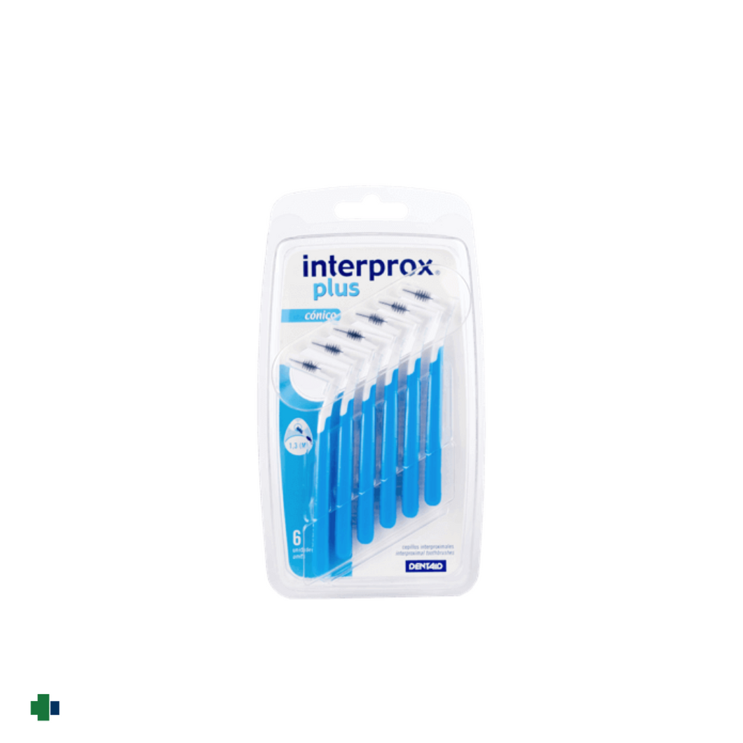 INTERPROX PLUS 2G CONICO BLISTER 6 UNIDADES
