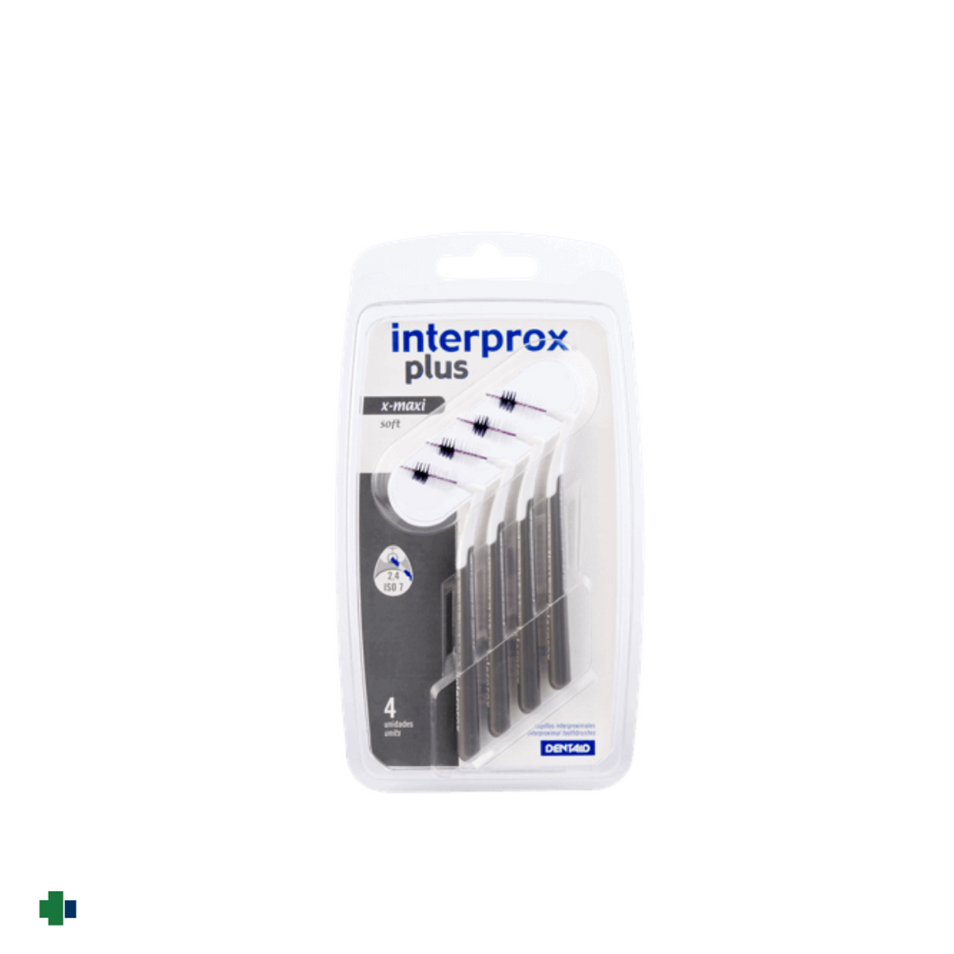 INTERPROX PLUS 2G X-MAXI  SOFT BLISTER 4 UNIDADES