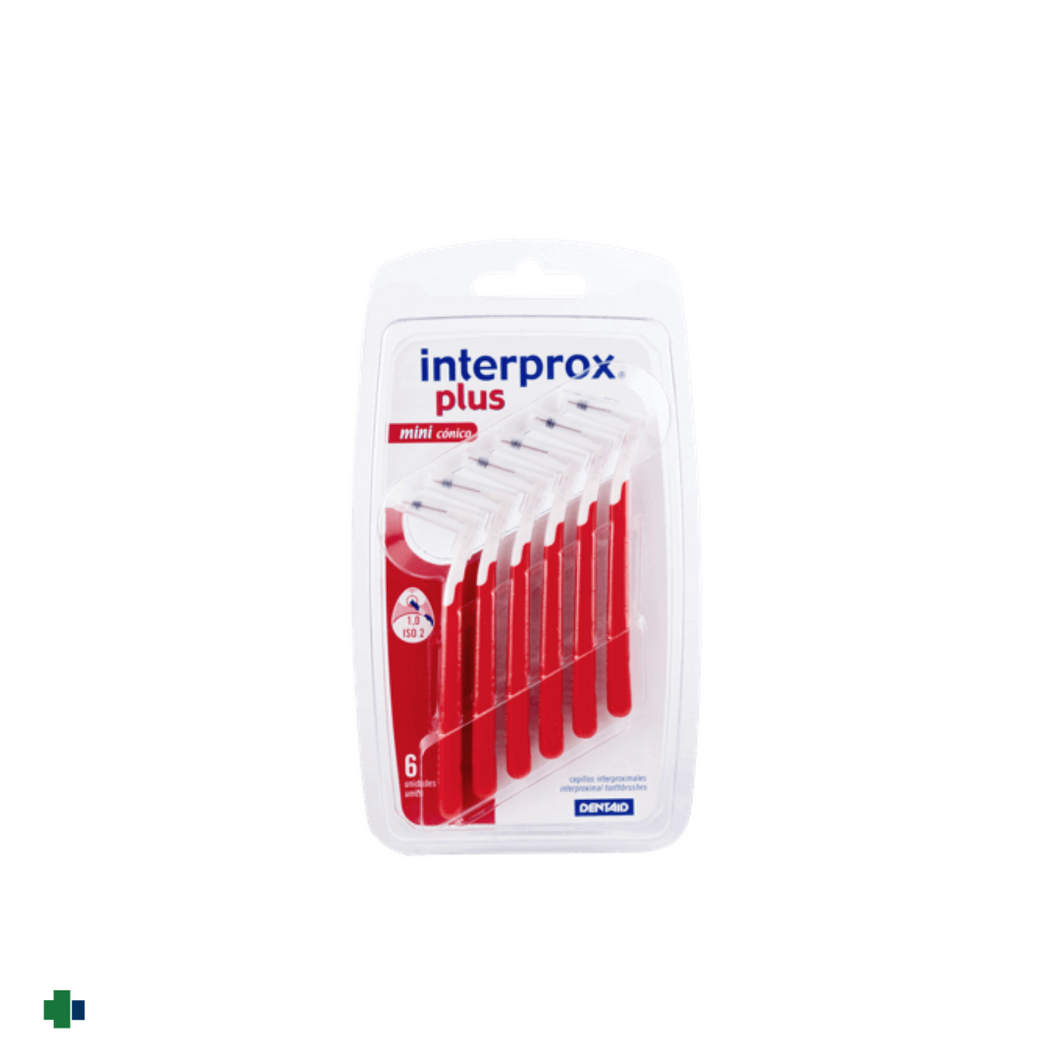 INTERPROX PLUS 2G MINICONICO BLISTER 6 UNIDADES