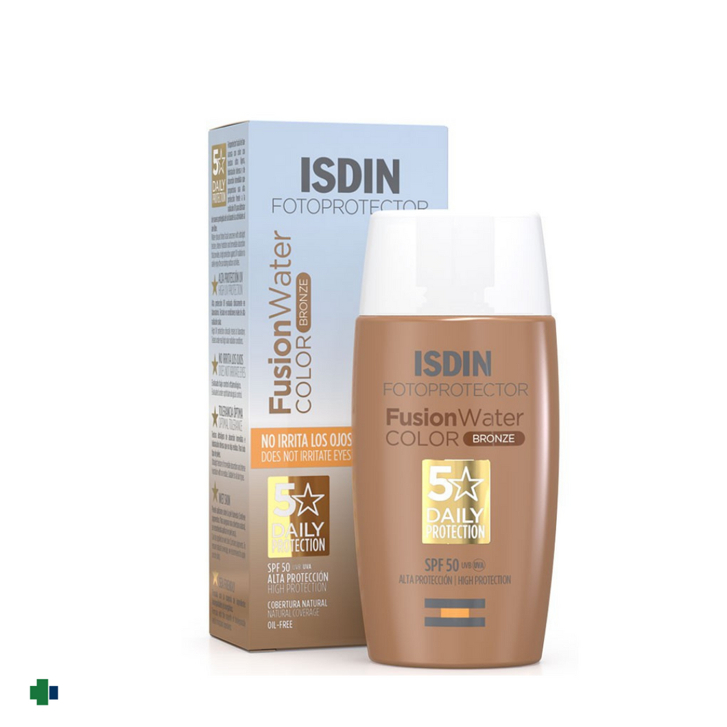 FOTOPROTECTOR ISDIN FUSION WATER COLOR BRONZE SPF50+ 50ML