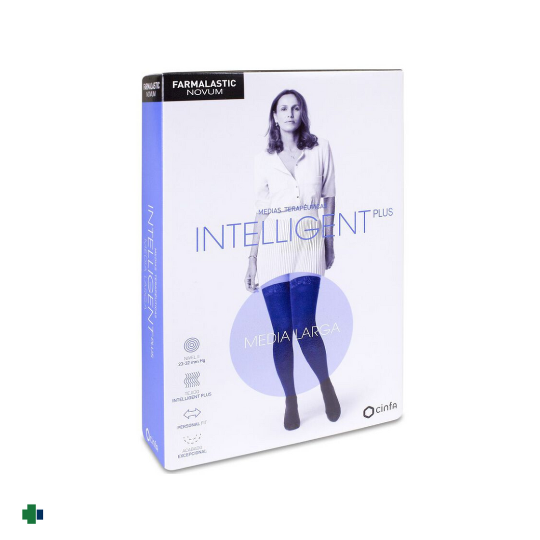 MEDIA LARGA FARMALASTIC NOVUM INTELLIGENT PLUS COLOR CANELA