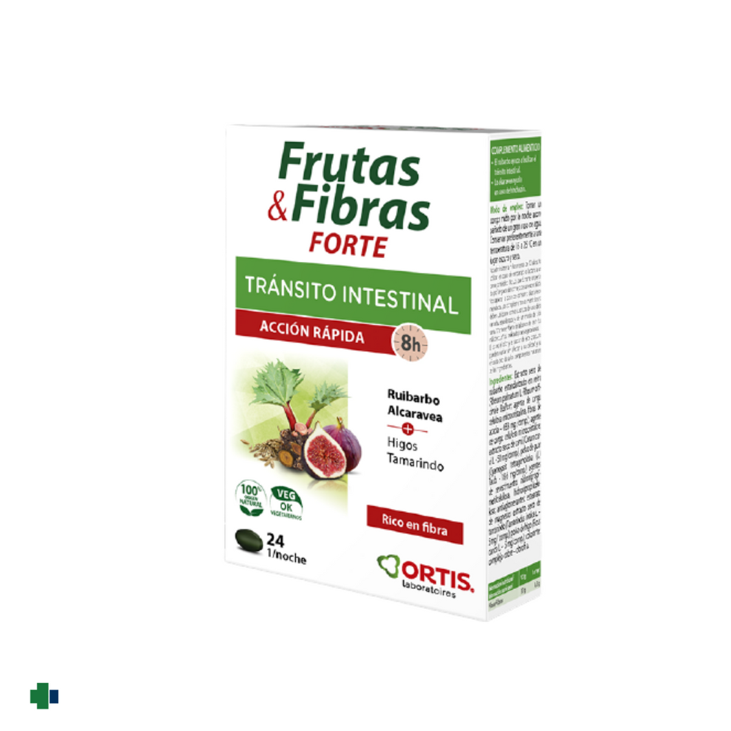 ORTIS FRUTAS & FIBRAS FORTE 24 COMPRIMIDOS
