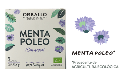 ORBALLO INFUSION ECLUSIVAMENTE MENTA POLEO 15 PIRAMIDES