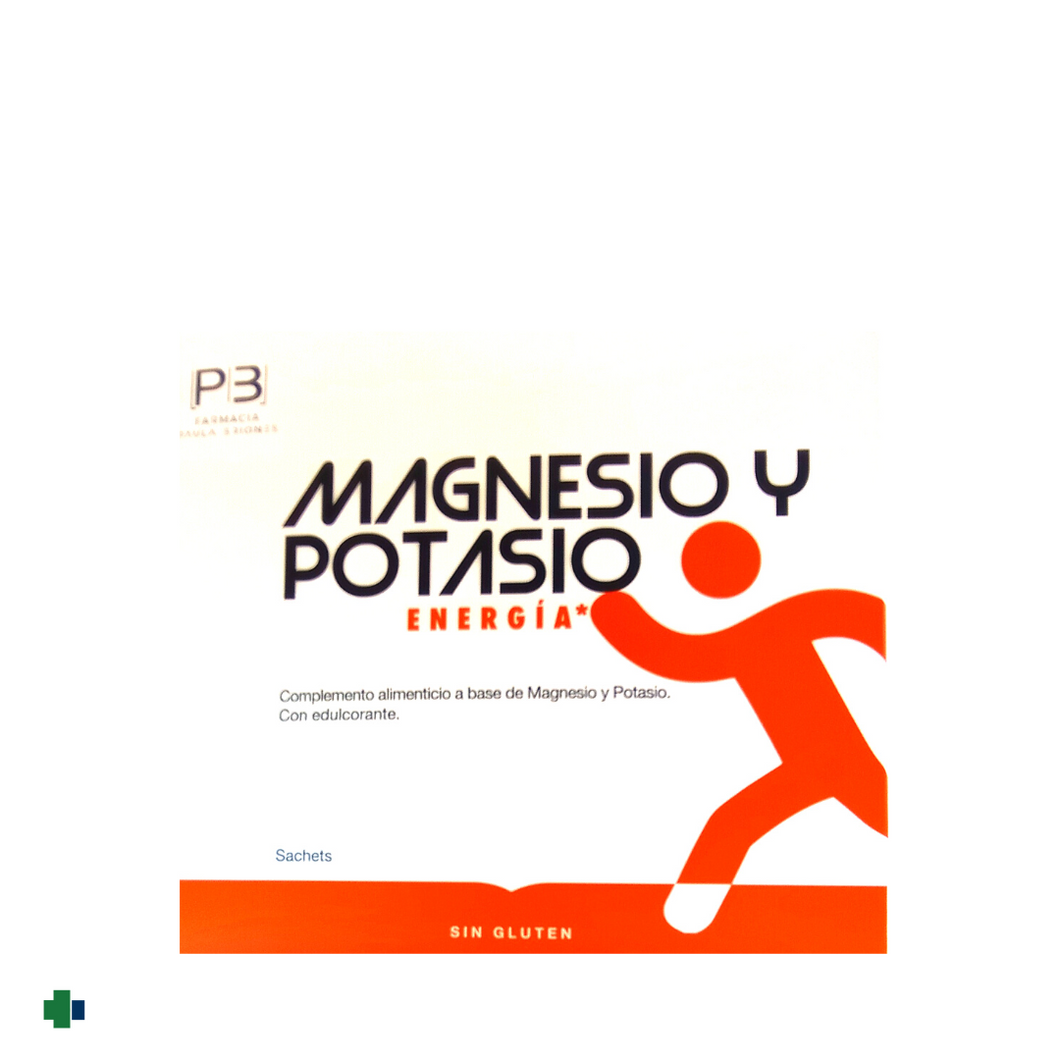 P|B MAGNESIO & POTASIO ENERGIA 20 SOBRES