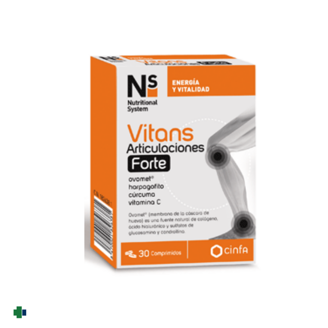 NS VITANS ARTICULACIONES FORTE 30 COMPRIMIDOS