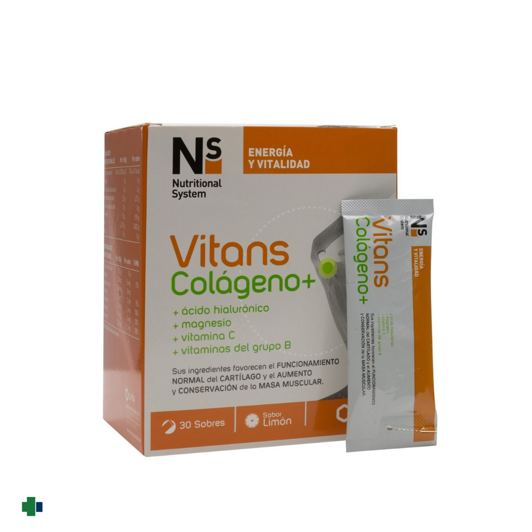 NS VITANS COLÁGENO 30 SOBRES SANOR LIMON