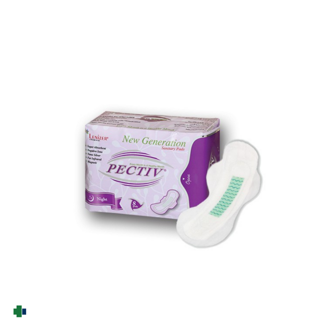 COMPRESA PECTIV NOCHE 8 UNIDADES