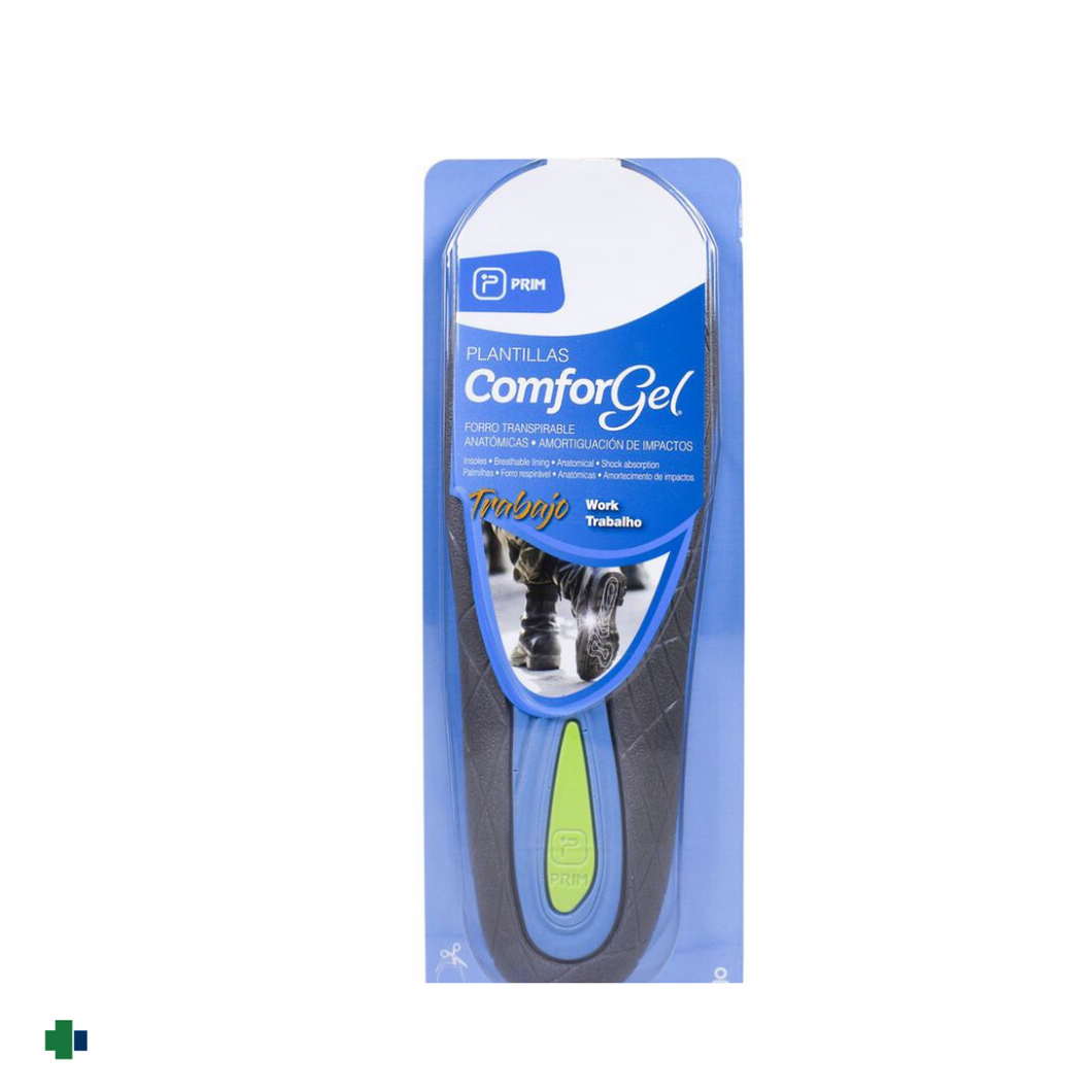 PRIM PLANTILLAS  HOMBRE CONFORGEL TRABAJO - 2 UNIDADES