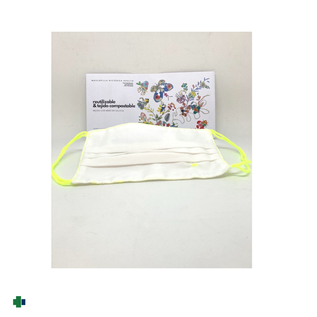 GERIFARMA MASCARILLA ADULTO  HIGIENICA REUTILZABLE TM ROSTRO NORMAL
