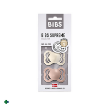 Cargar imagen en el visor de la galería, CHUPETE BIBS SUPREME BLUSH/IVORY 0-6 MESES
