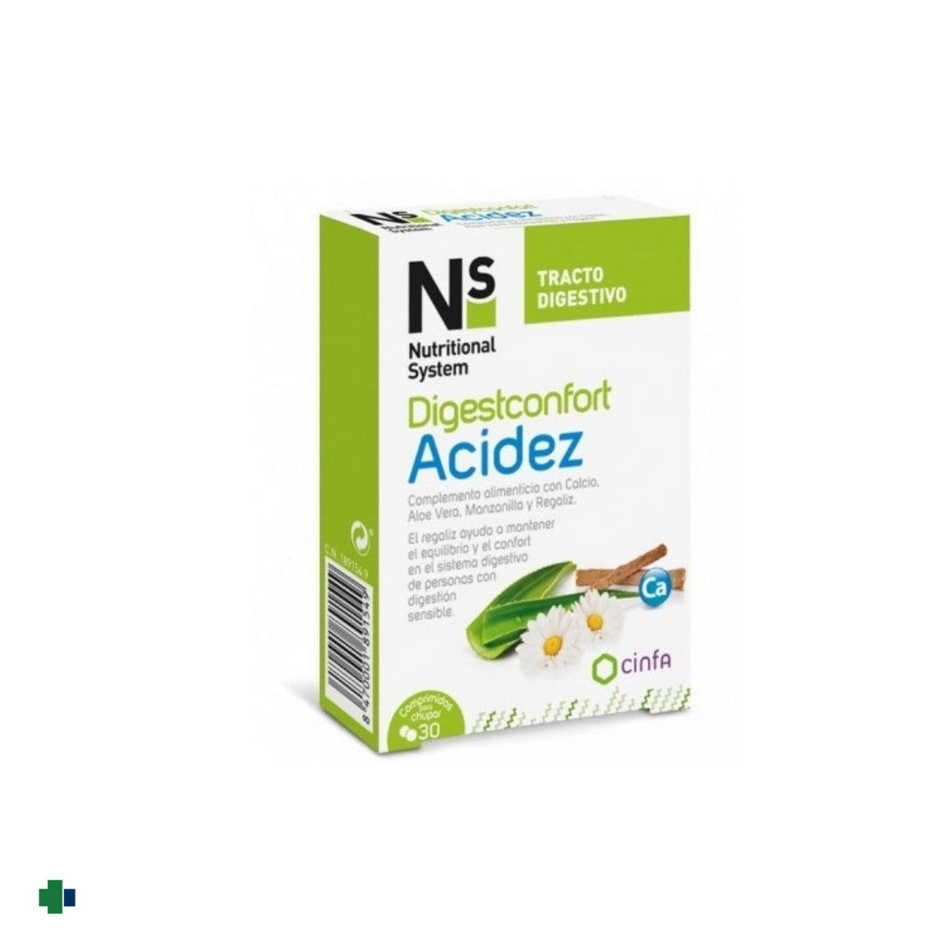 NS DIGEST CONFORT ACIDEZ 30 COMP
